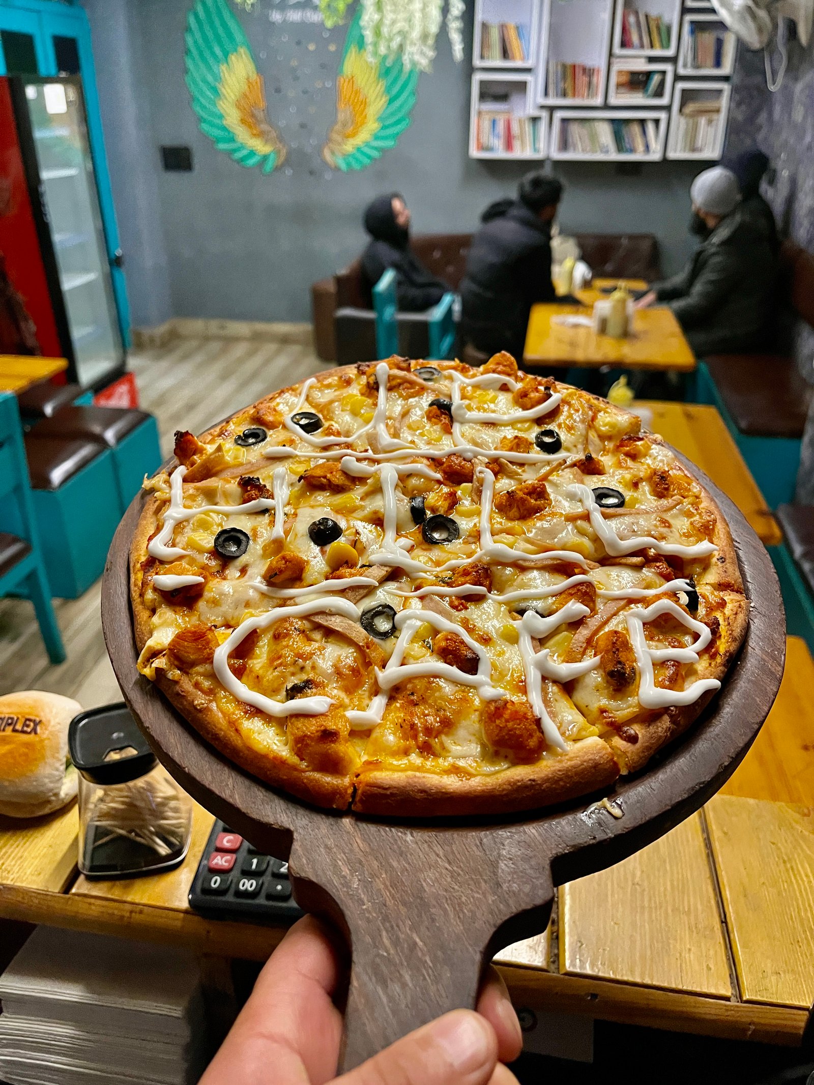 Uphill food spread